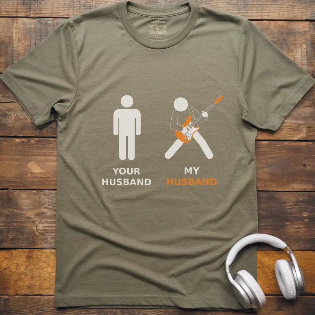 Husband Electric Guitar T-Shirt