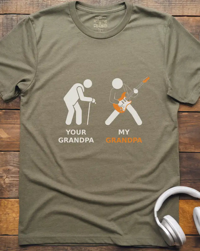 Grandpa Electric Guitar T-Shirt