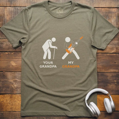 Grandpa Electric Guitar T-Shirt