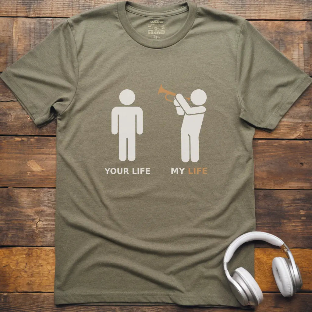 Life Trumpet Male T-Shirt
