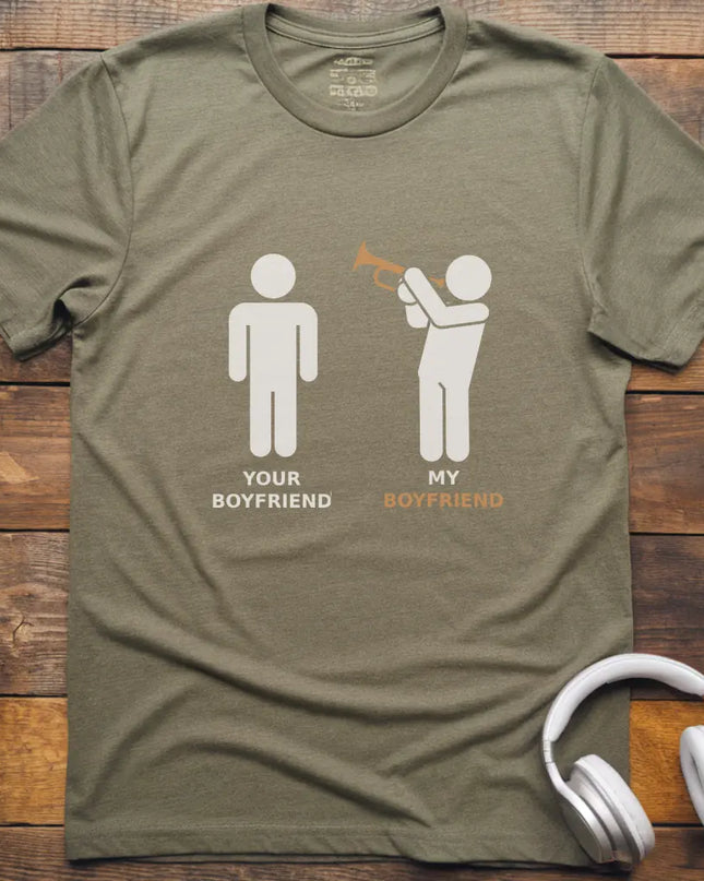 Boyfriend Trumpet T-Shirt