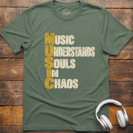 Chordwear mockup: Military Green