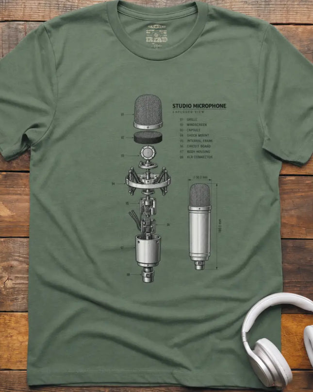 Chordwear mockup: Military Green