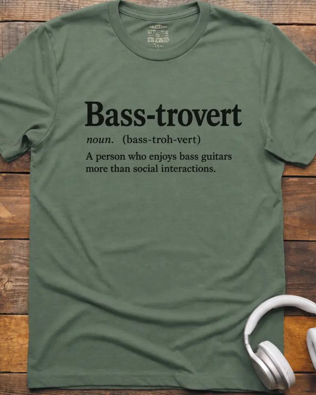 Chordwear mockup: Military Green