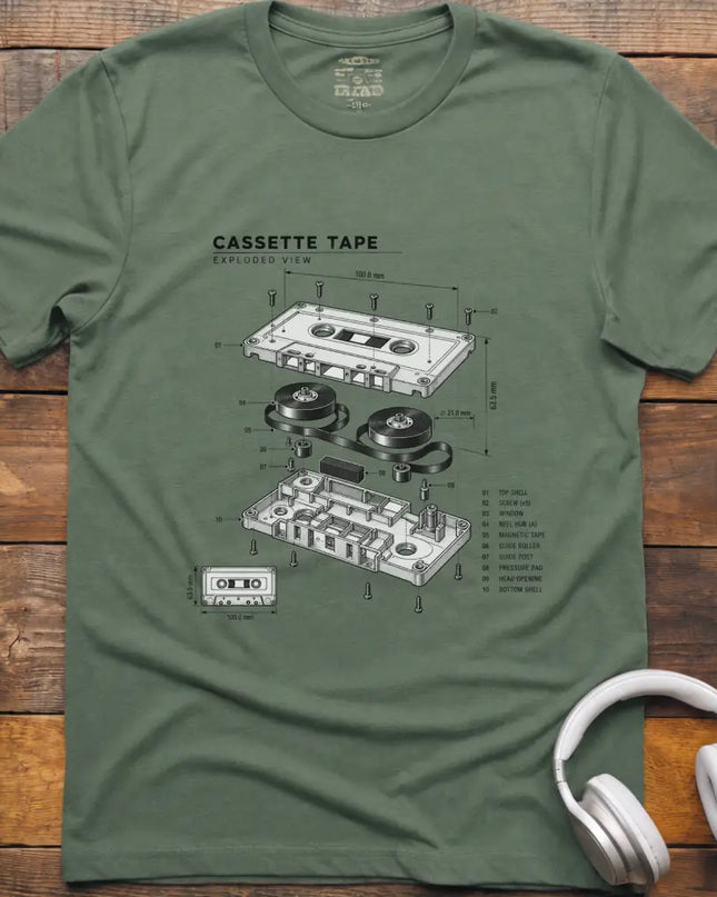 Chordwear mockup: Military Green