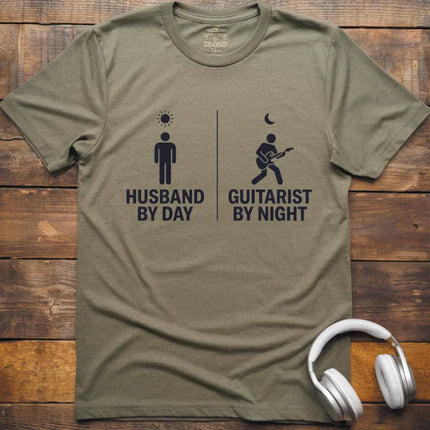 Husband Guitarist Night T-Shirt