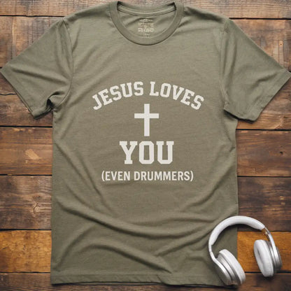 Jesus Loves Drummers T-Shirt