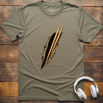 Drum Torn T-Shirt