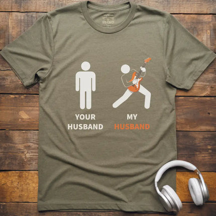 Husband Guitar Mk2 T-Shirt