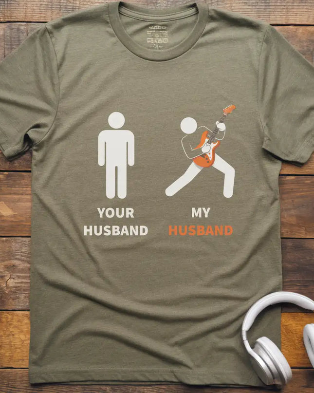 Husband Guitar Mk2 T-Shirt