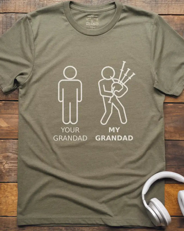 Grandad Bagpipes T-Shirt