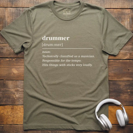 Drummer Dictionary T-Shirt