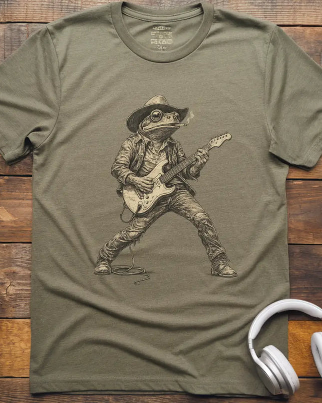 Frog Electric Guitar T-Shirt