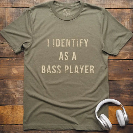 Identify Bass Player T-Shirt