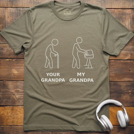 Grandpa Keyboard T-Shirt