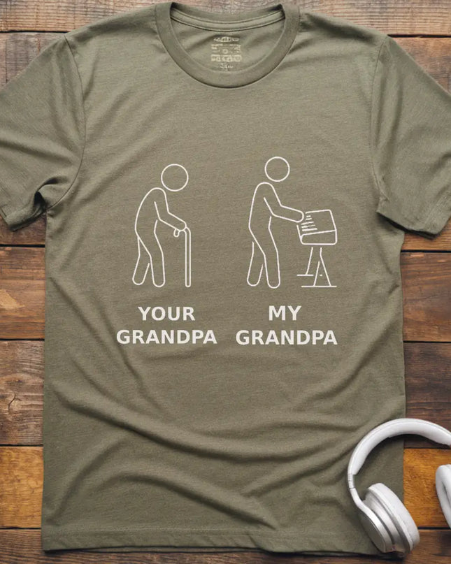 Grandpa Keyboard T-Shirt