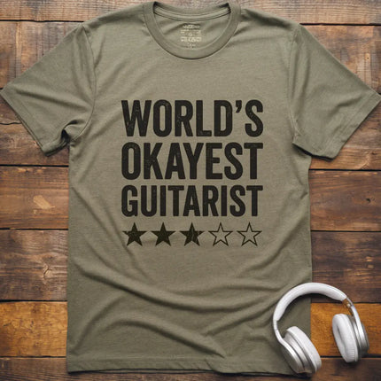 World's Okayest Guitarist T-Shirt