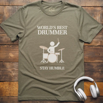 World's Best Drummer T-Shirt