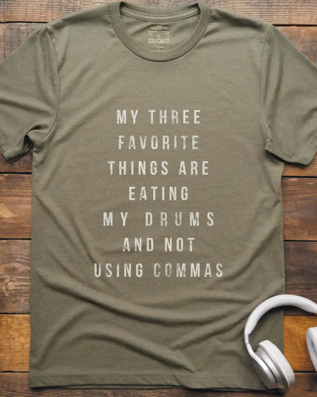 Three Things Drum T-Shirt