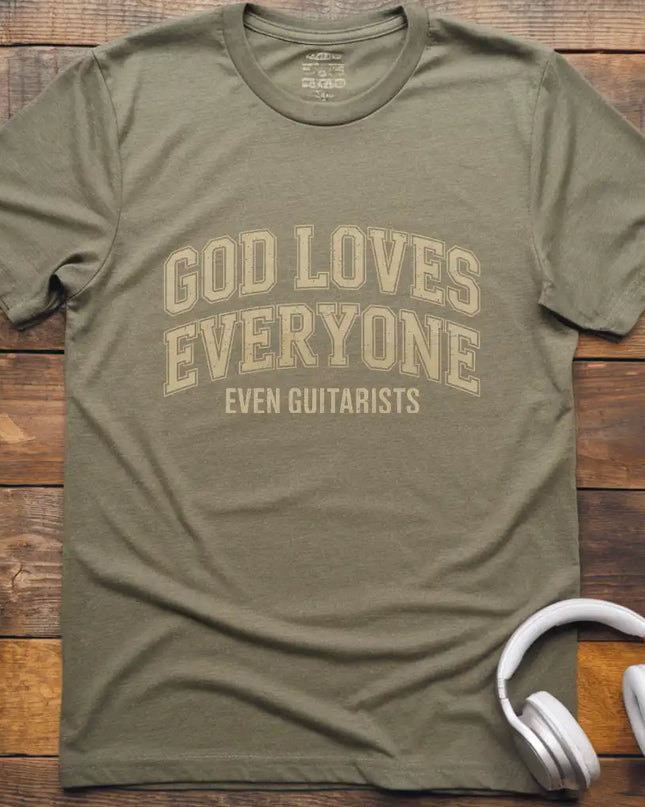 God Loves Guitarists T-Shirt