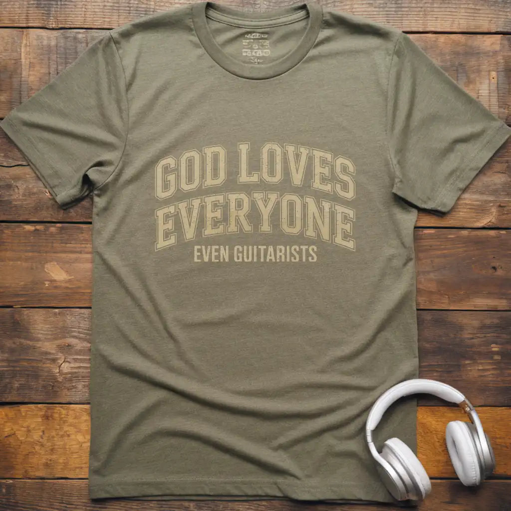 God Loves Guitarists T-Shirt