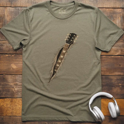 Guitar Torn T-Shirt