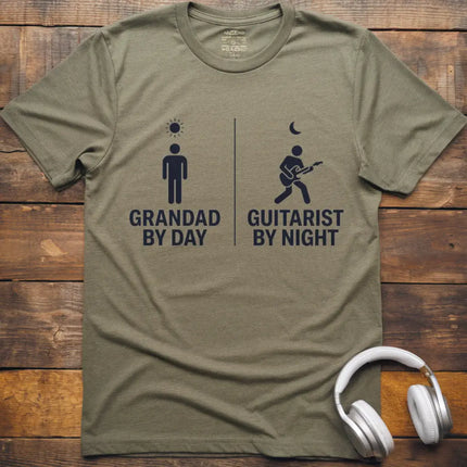 Grandad Guitarist Night T-Shirt