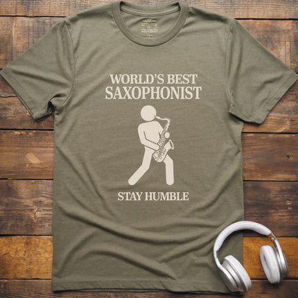 World's Best Saxophonist T-Shirt