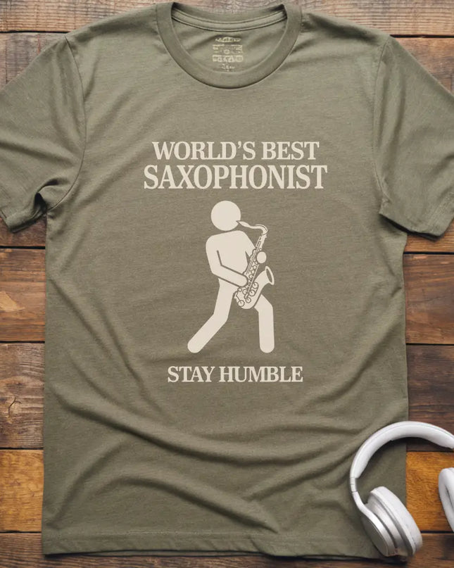 World's Best Saxophonist T-Shirt