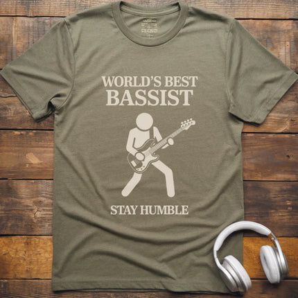 World's Best Bassist T-Shirt