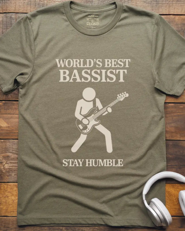 World's Best Bassist T-Shirt
