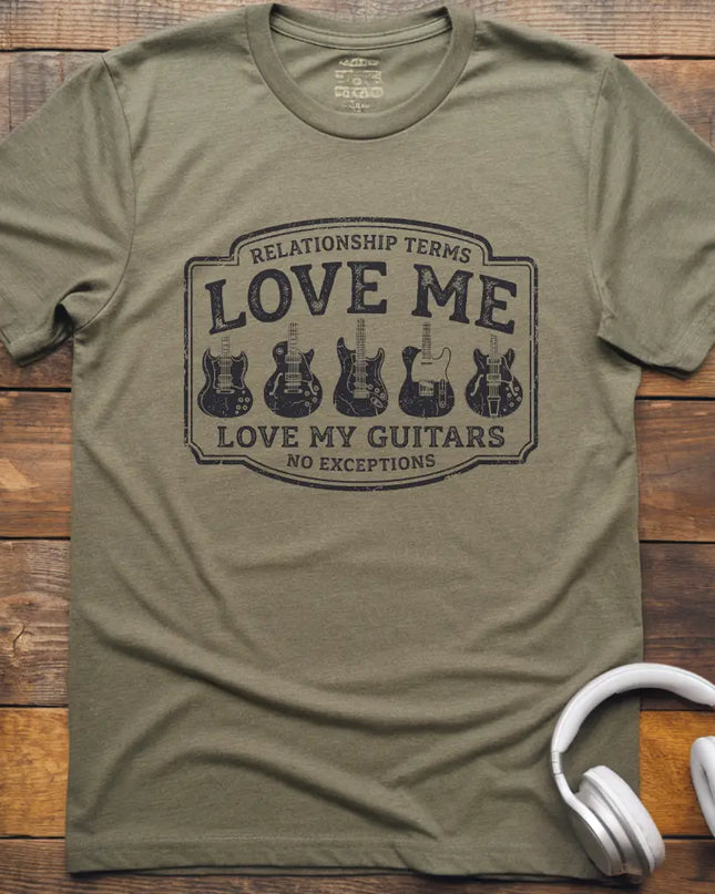 Love My Guitars T-Shirt