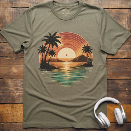 Tropical Vinyl T-Shirt