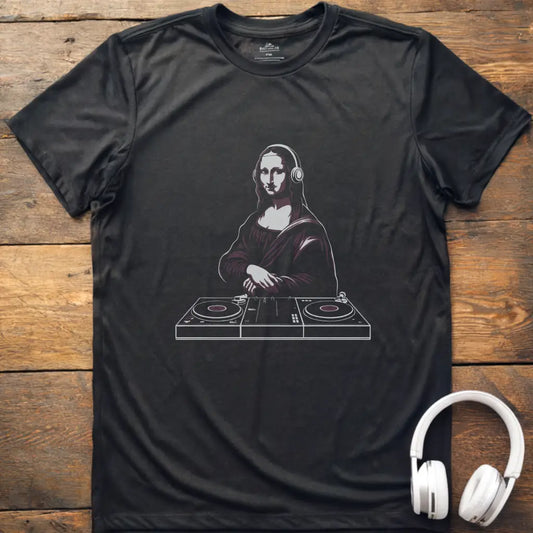 Mona Lisa DJ T-Shirt