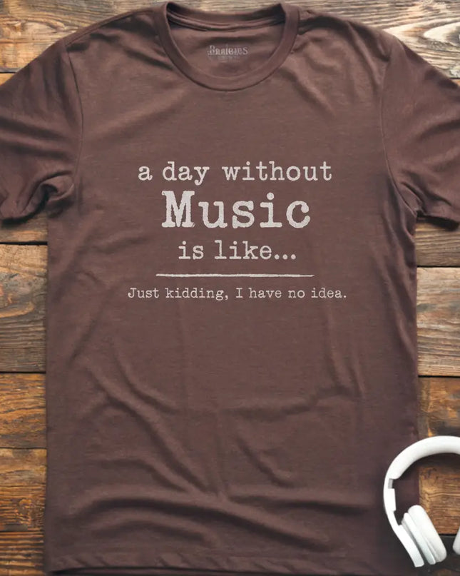 A Day Without T-Shirt
