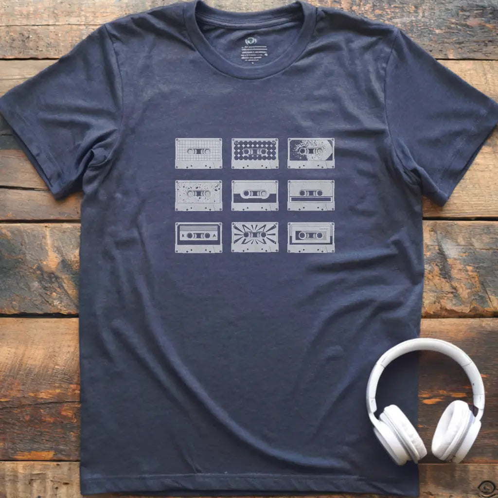 Kassetten-3x3-T-Shirt