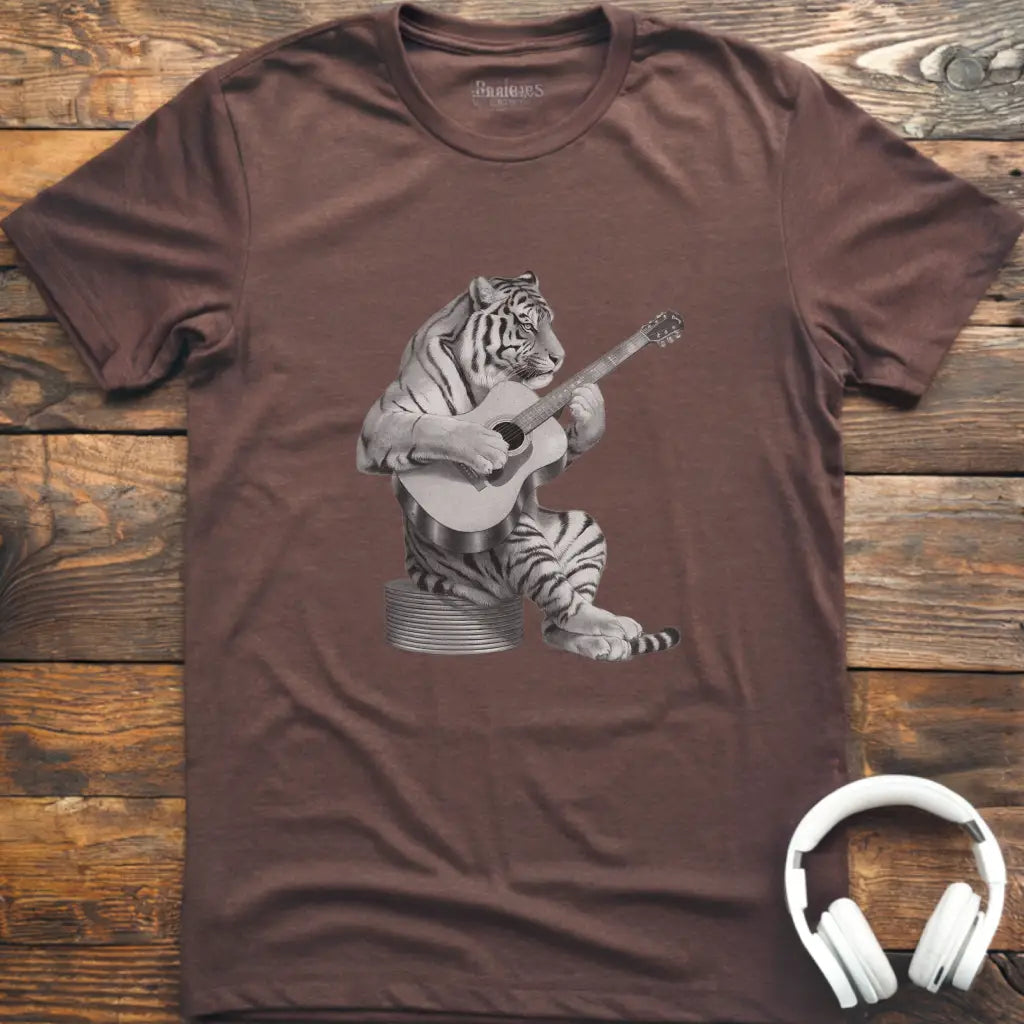 Tiger-Gitarren-T-Shirt