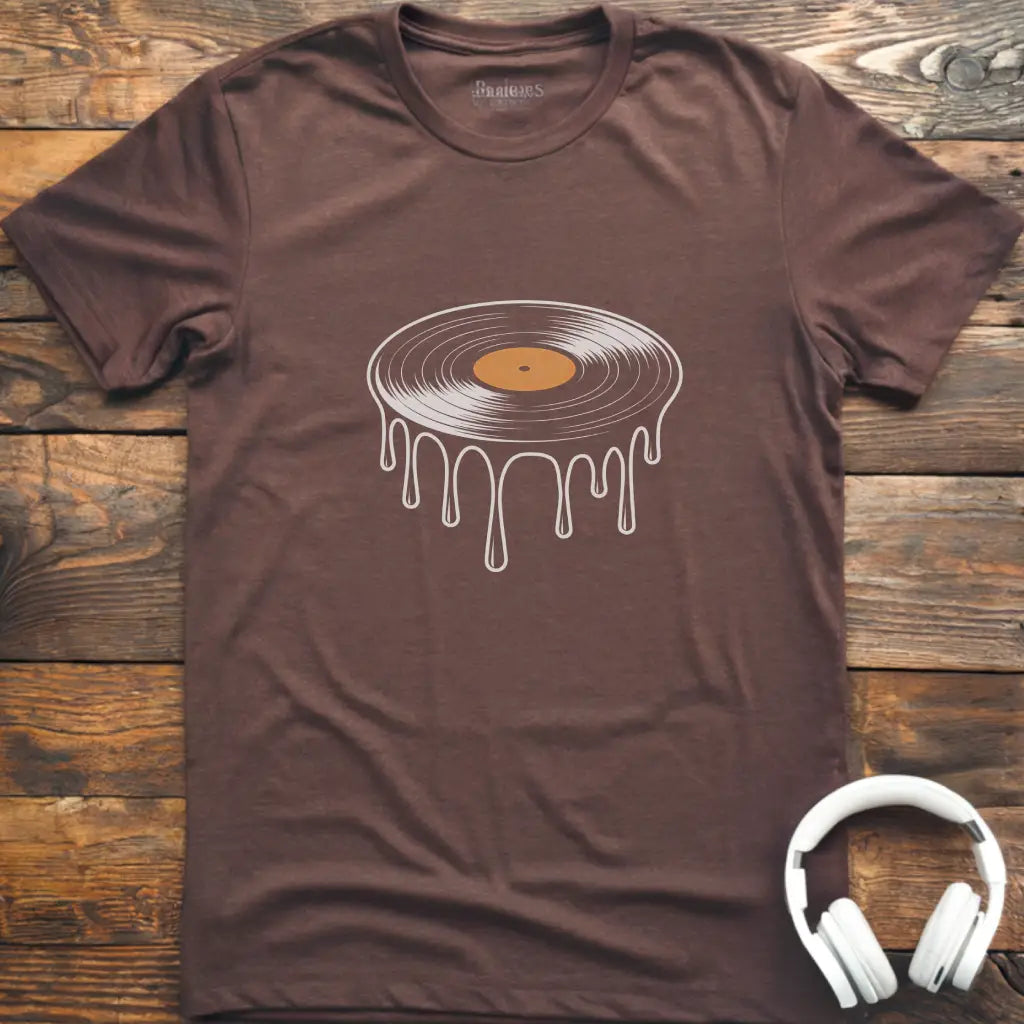 Vinyl Schmelzendes T-Shirt