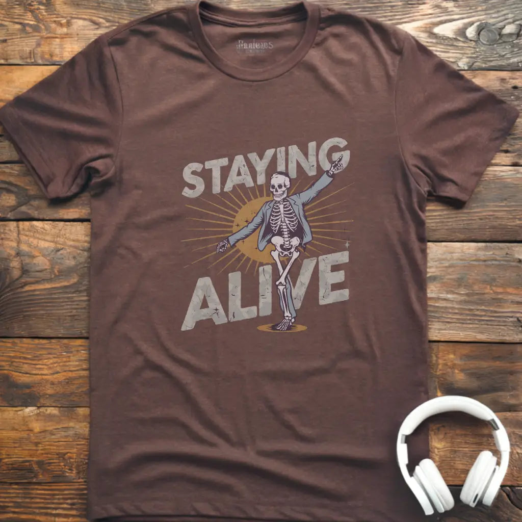 T-Shirt „Staying Alive“