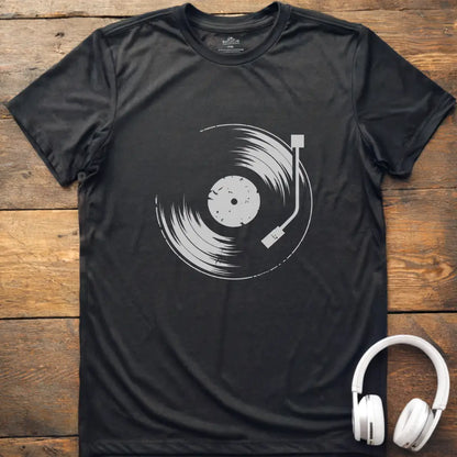 Vinyl-Schallplatten-T-Shirt