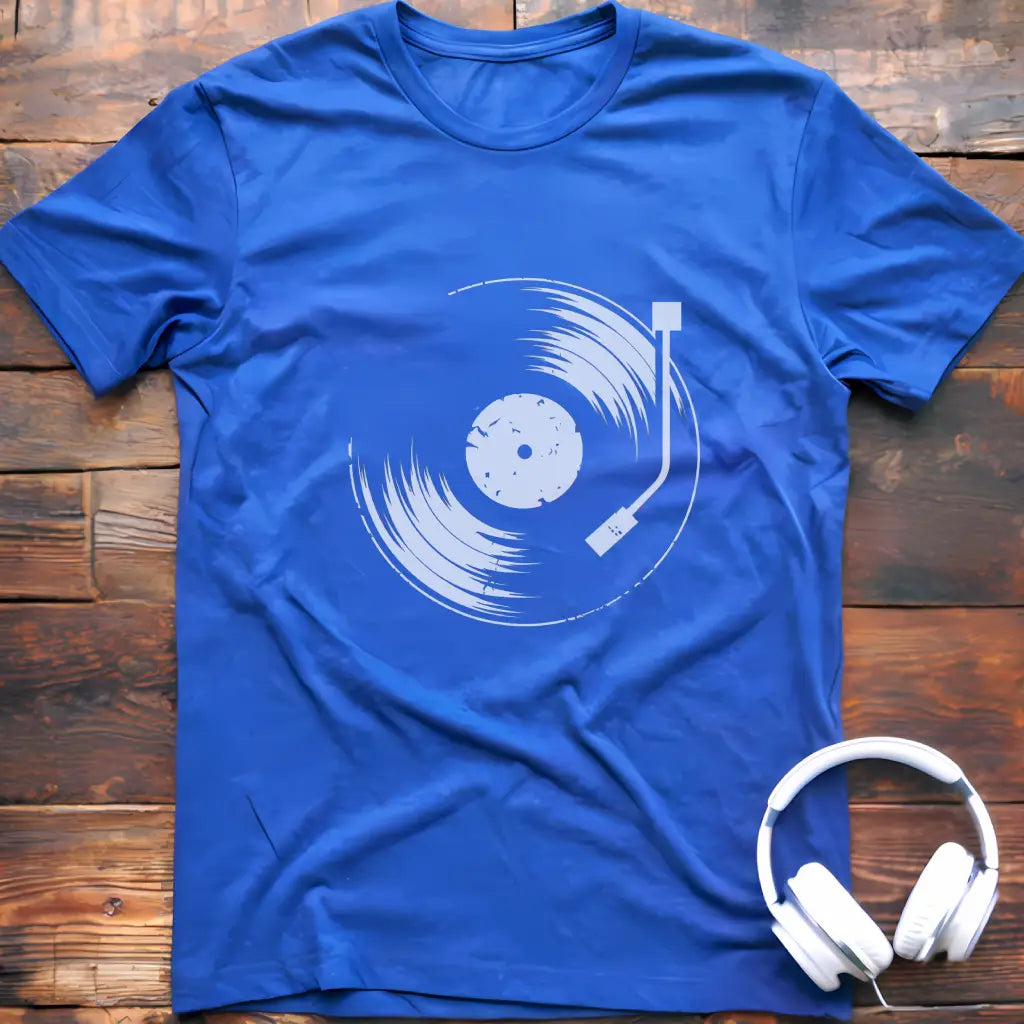 Vinyl-Schallplatten-T-Shirt