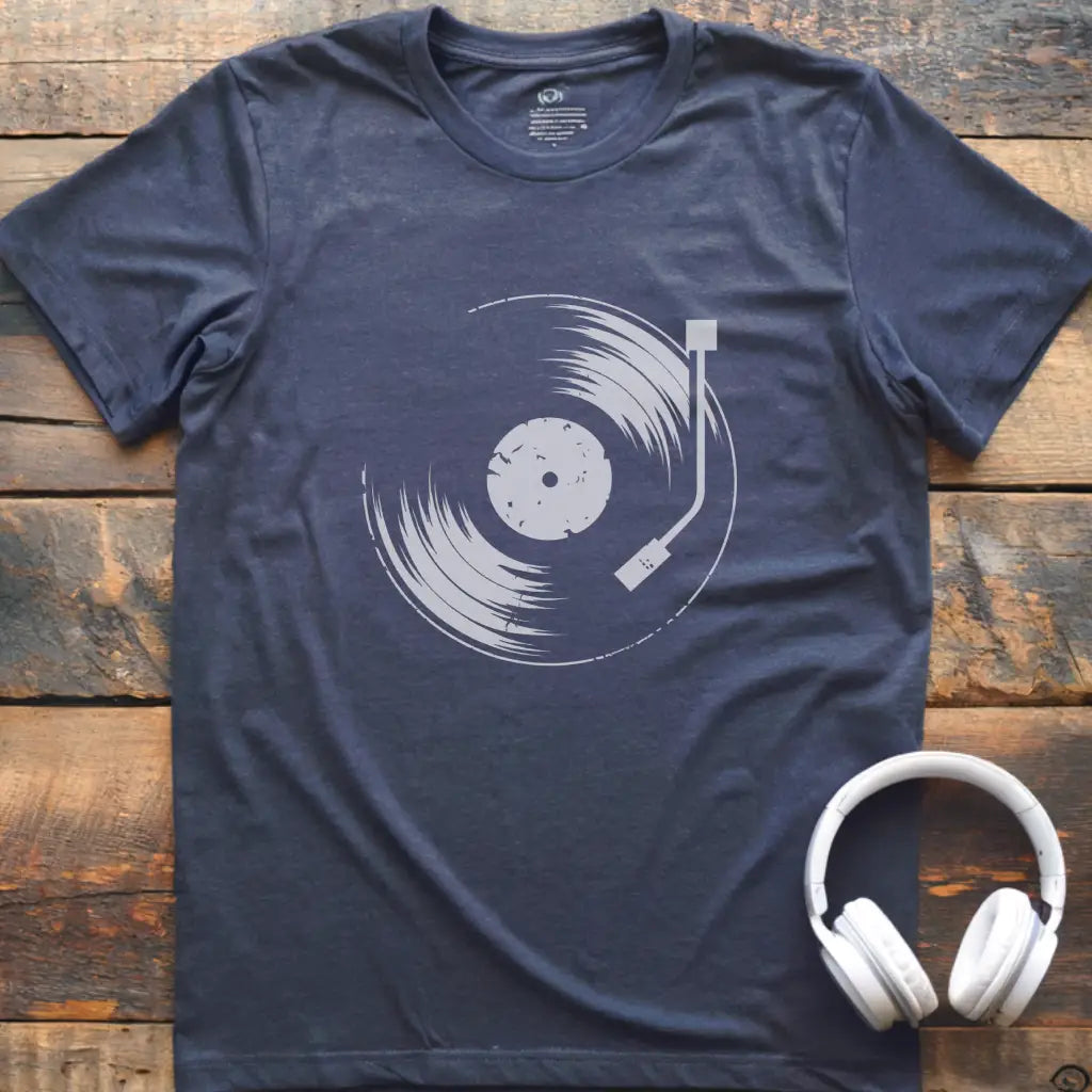Vinyl-Schallplatten-T-Shirt