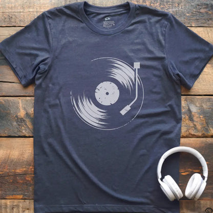 Vinyl-Schallplatten-T-Shirt