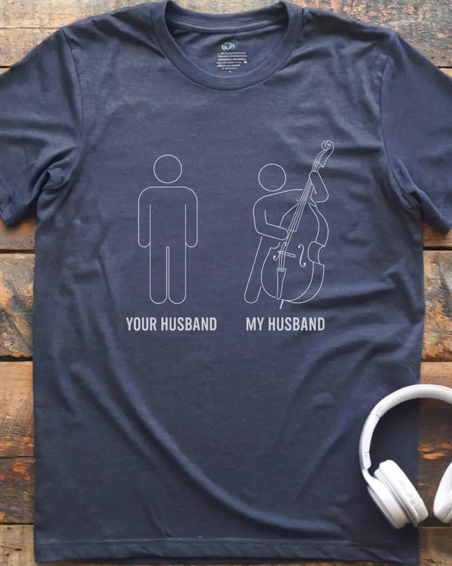 Husband Double Bass T-Shirt