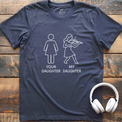 Daughter Violin T-Shirt