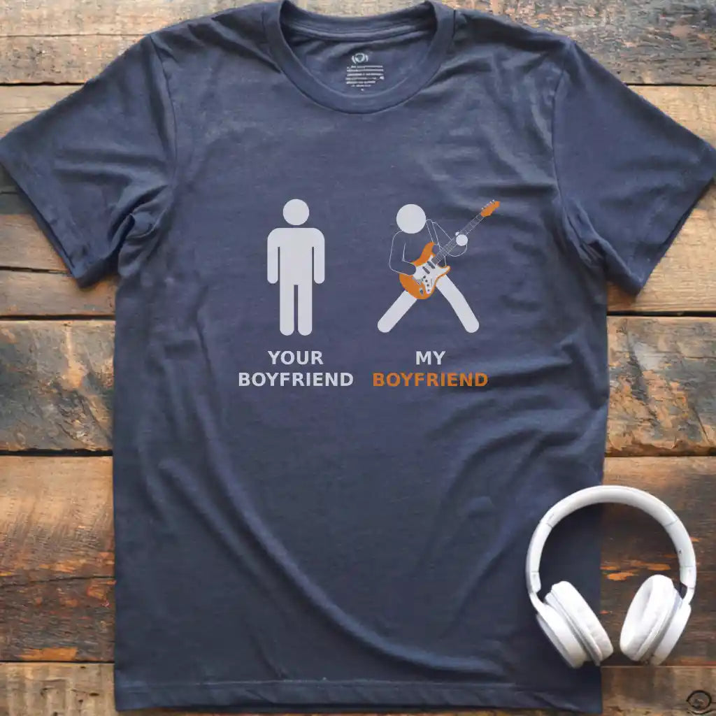 Boyfriend Electric Guitar T-Shirt