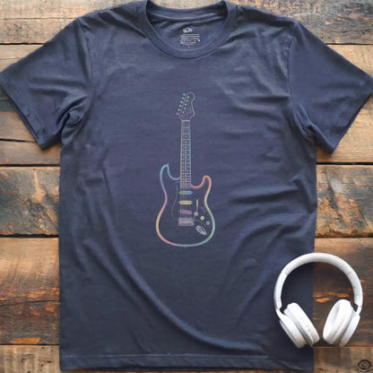 Neon Guitar T-Shirt