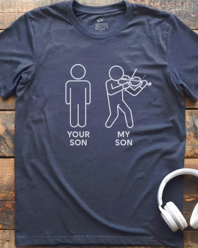 My Son Violin T-Shirt