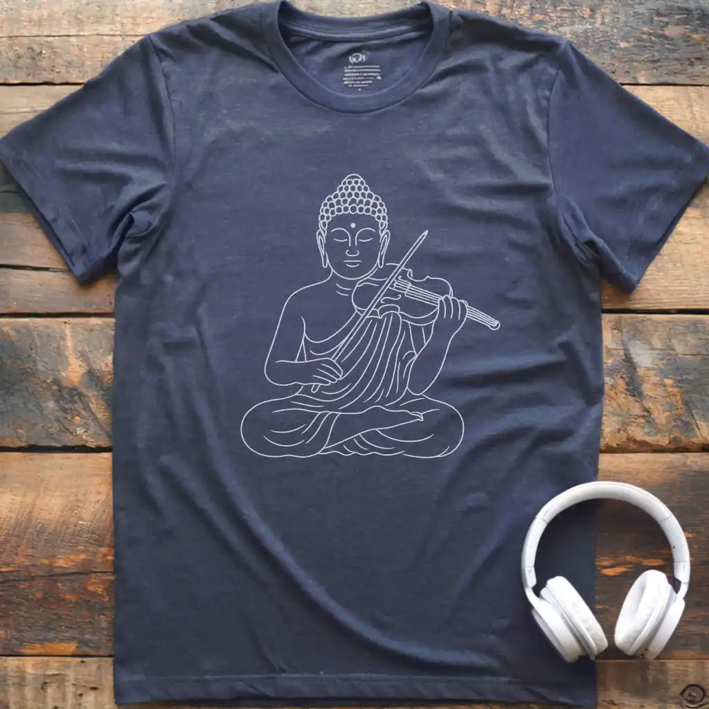 Buddha Violin T-Shirt