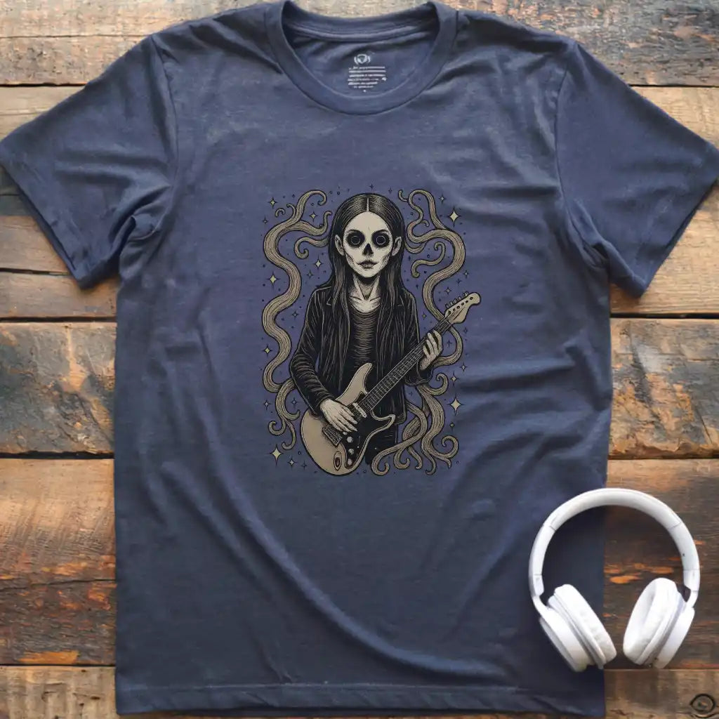 Spooky Guitar T-Shirt